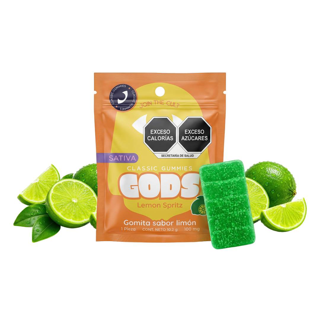 GBC Classic Gummies 1 pz 100 mg por pieza (THC + HHC)