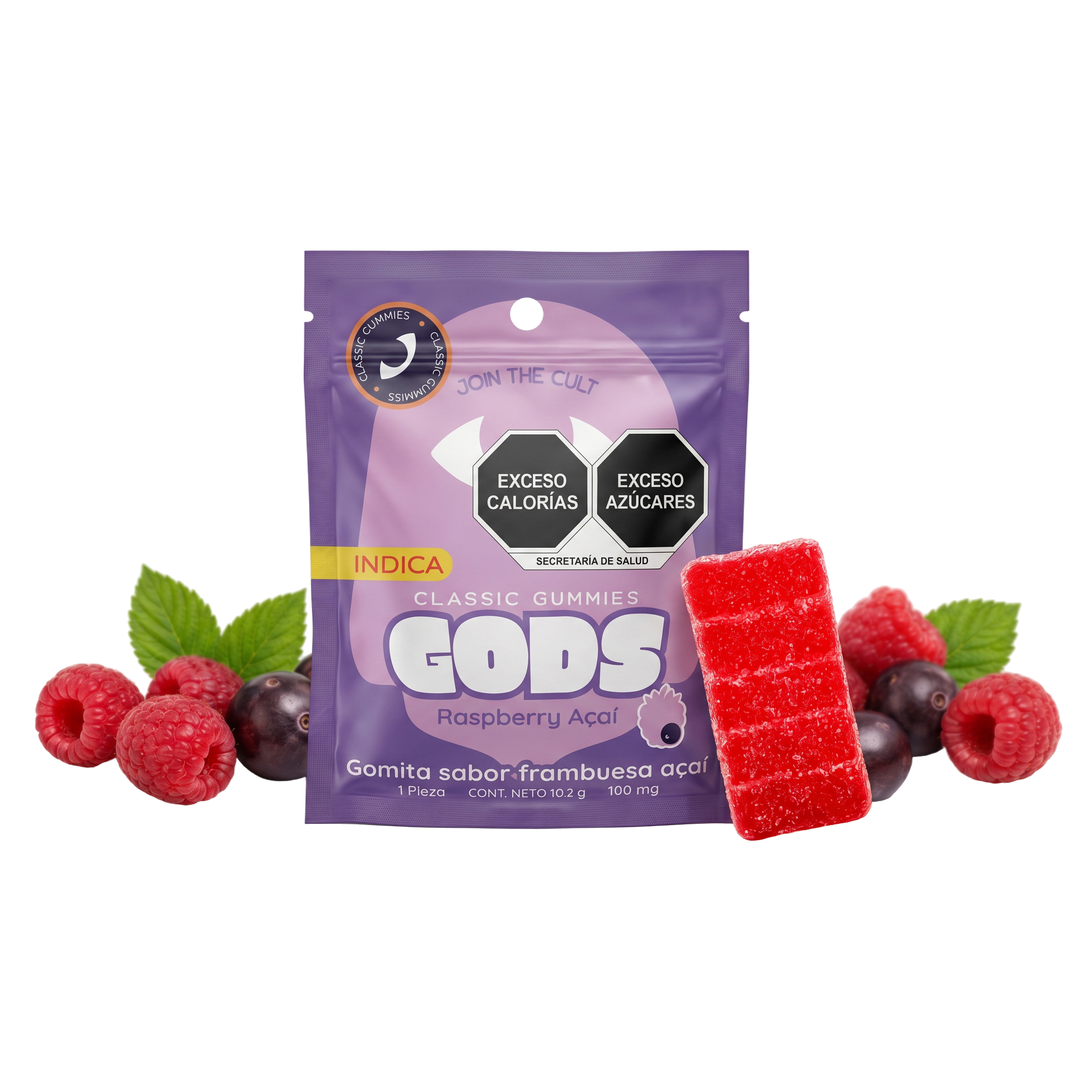 GBC Classic Gummies 1 pz 100 mg por pieza (THC + HHC)