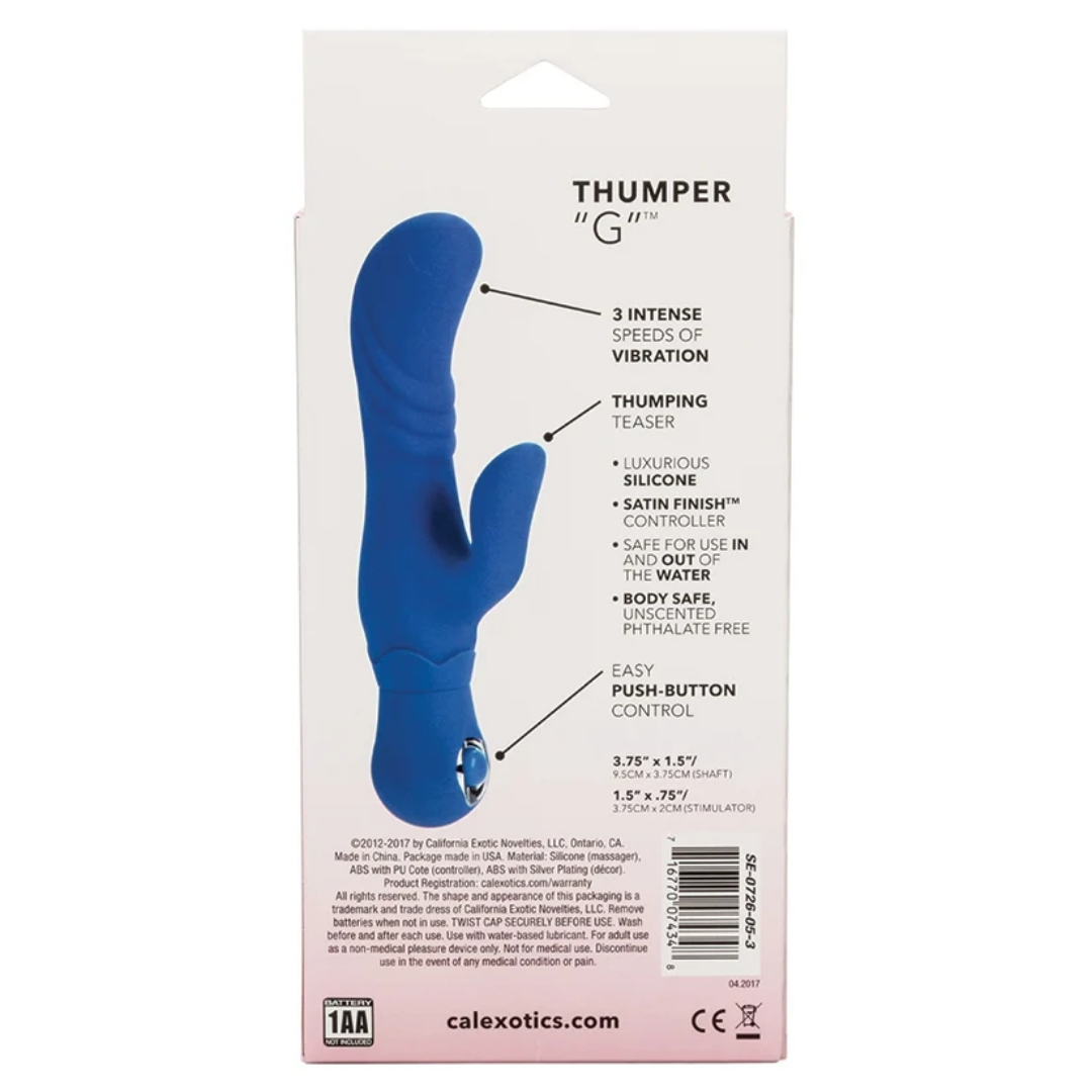 Vibrador Thumper "G" Blue 3.75" Cal Exotics