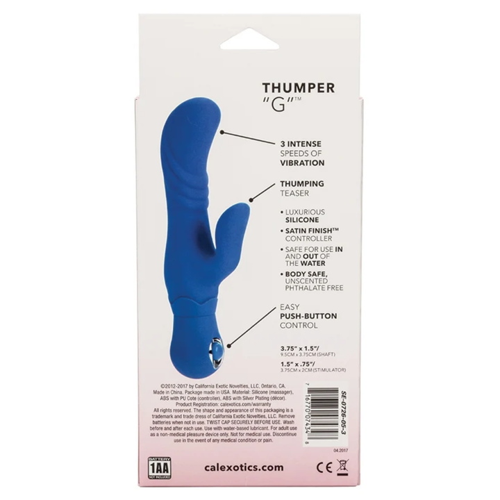 Vibrador Thumper "G" Blue 3.75" Cal Exotics