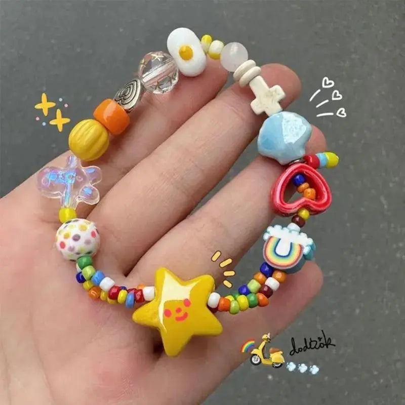 Pulsera elástica Y2K