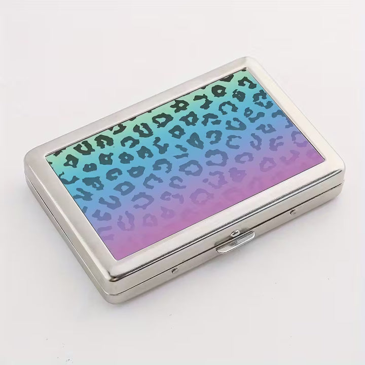 Cigarrera leopard morado