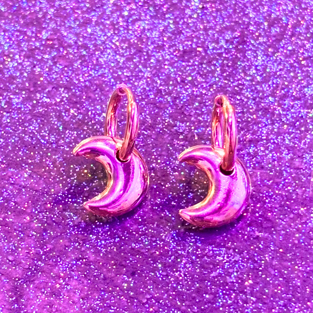 Aretes Lunita