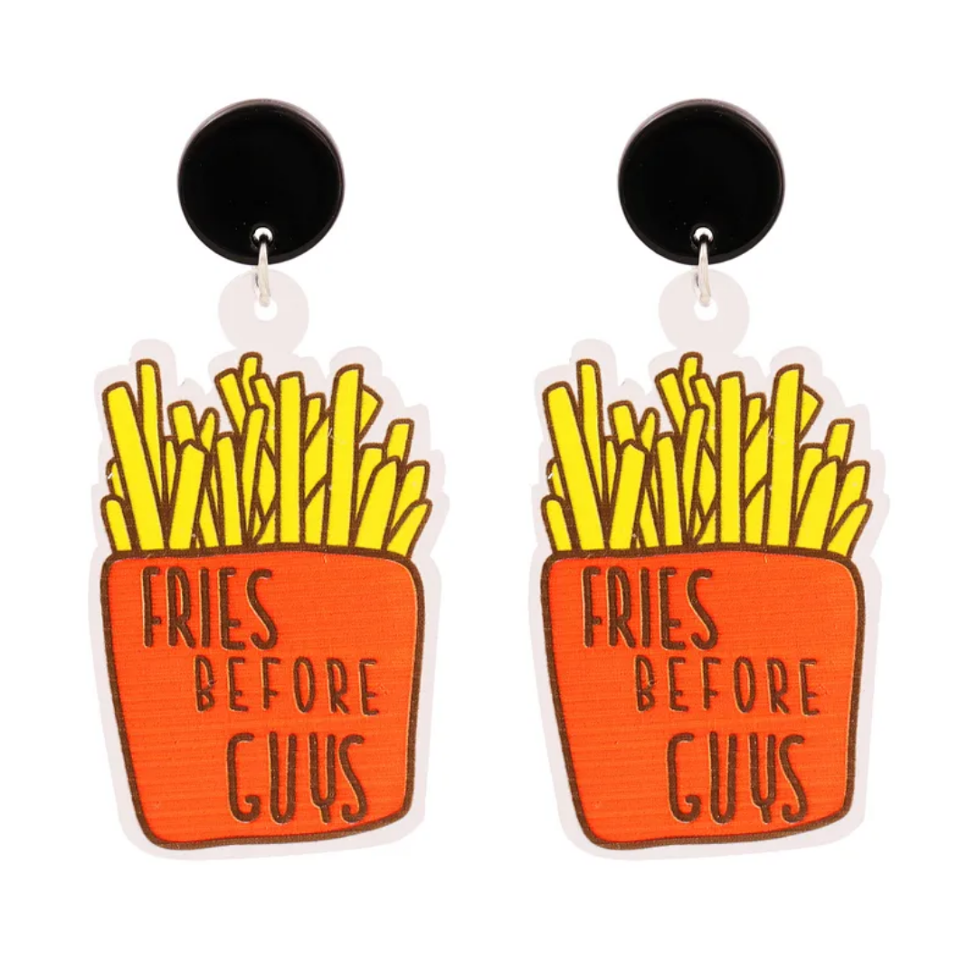 Aretes Fries Before Guys