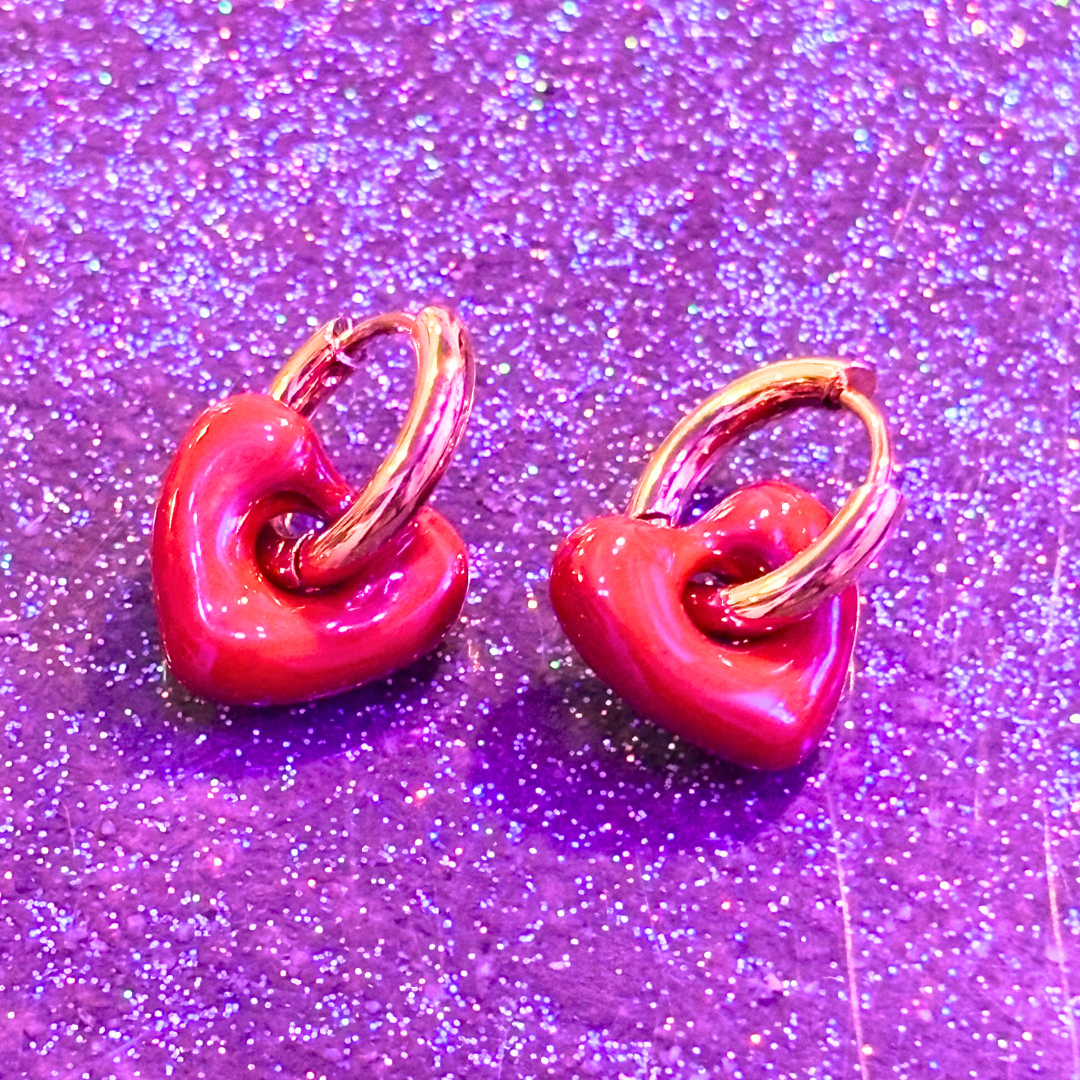 Aretes Corazón