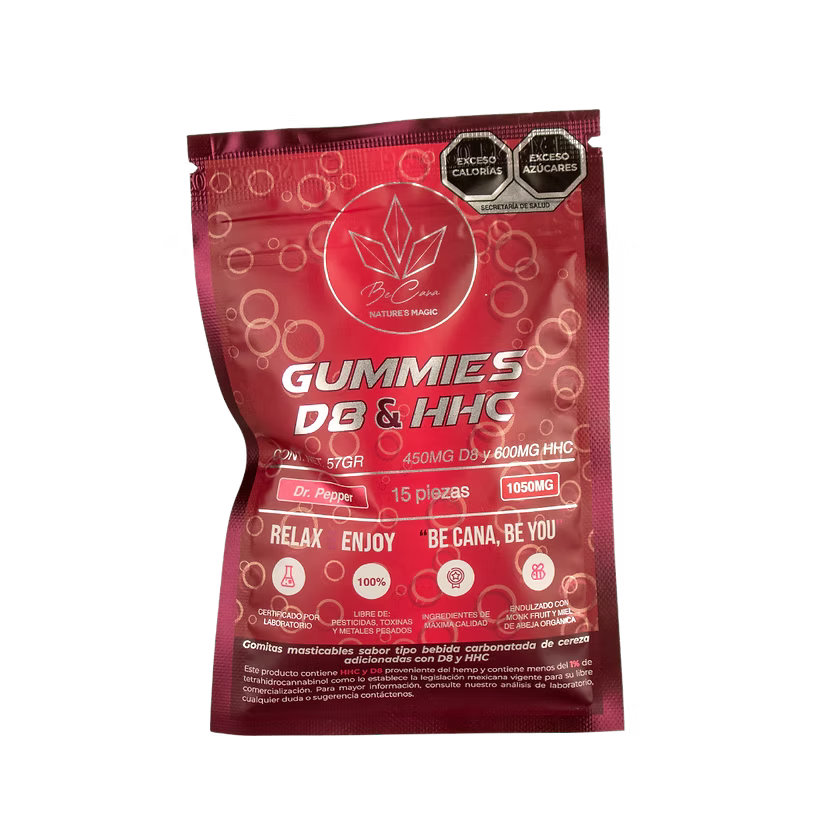 Gummies Dr Pepper D8 30 mg + HHC 40 mg (15 pz) BeCana