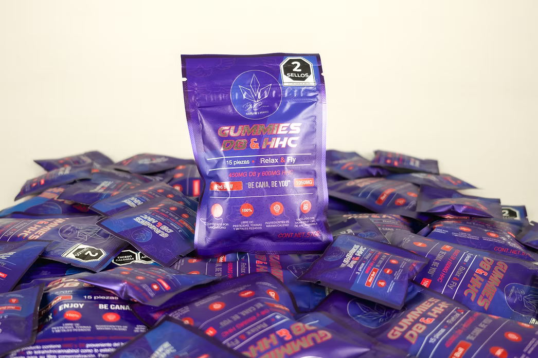 Gummies Red Bull D8 30 mg + HHC 40 mg (15 pz) BeCana