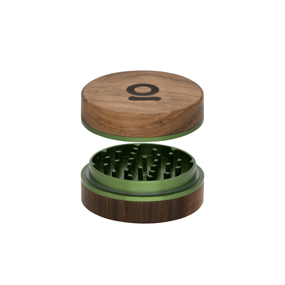 Grinder de nogal y aluminio de 2 piezas / 3 pulgadas Ongrok