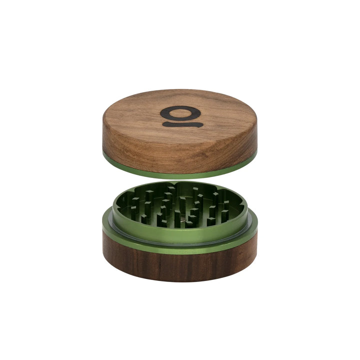 Grinder de nogal y aluminio de 2 piezas / 3 pulgadas Ongrok
