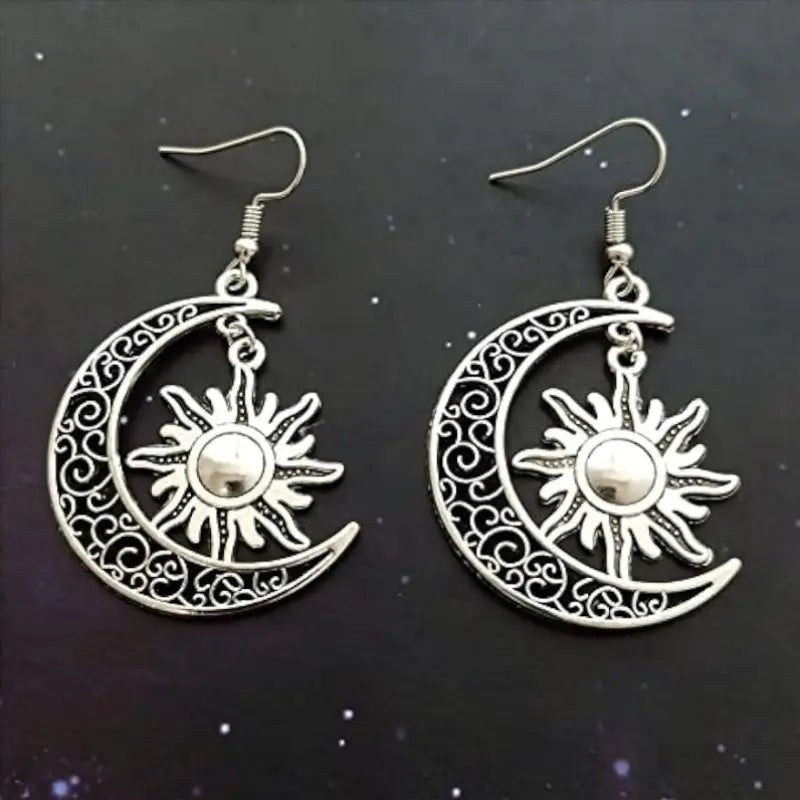 Aretes Luna creciente