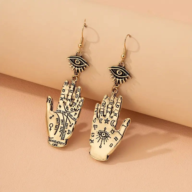 Aretes palma