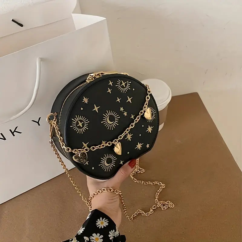 Bolso de lunas y estrellas