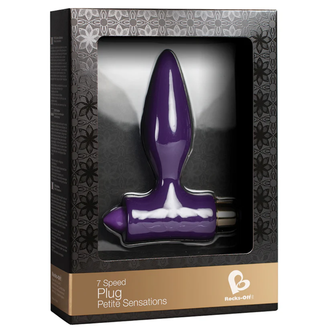 Plug anal vibratorio Petite Sensations Plug 7 Speed-Purple