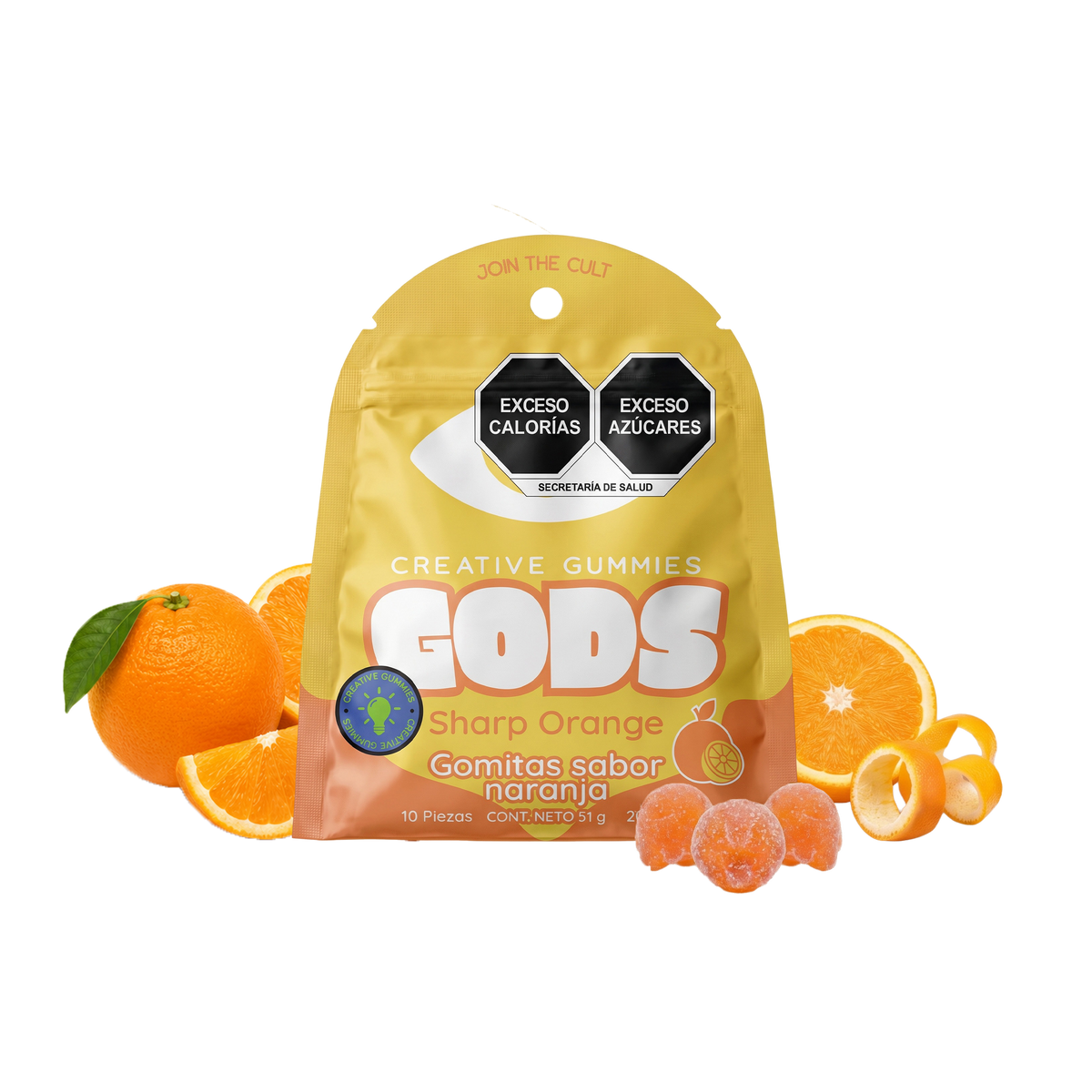 GBC Creative Gummies 10 pz 20 mg por pieza