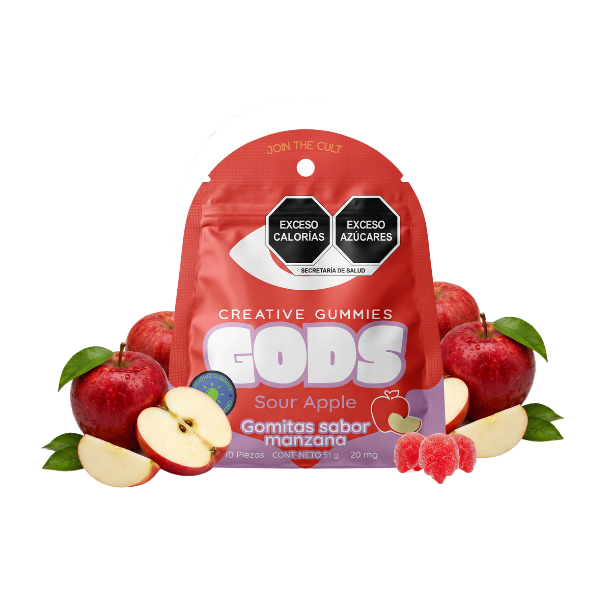 GBC Creative Gummies 10 pz 20 mg por pieza