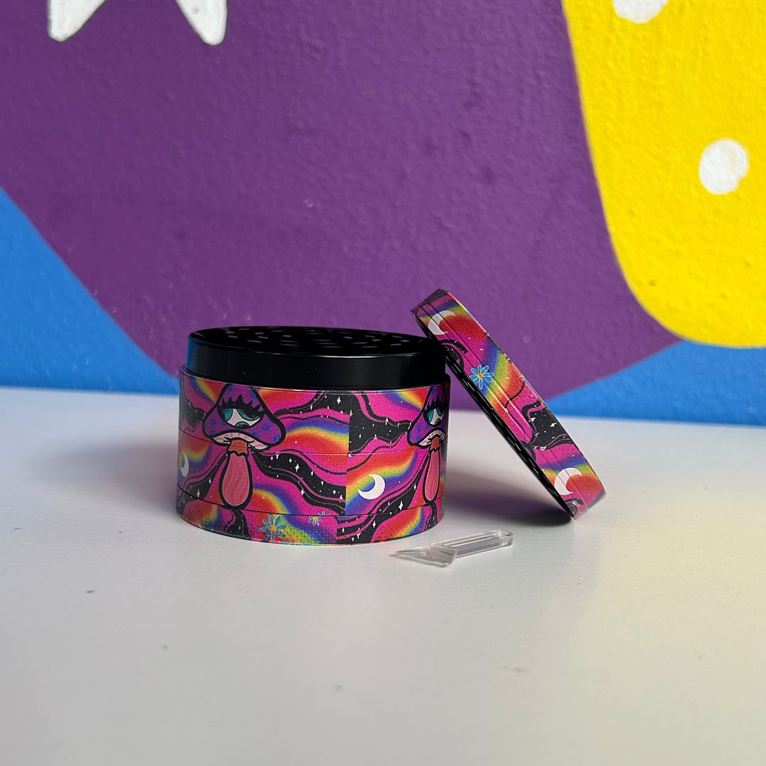 Grinder hongo psicodélico