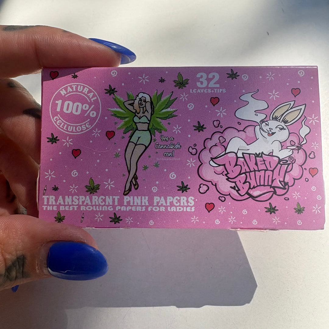 Papeles de celulosa rosa Baked Bunny