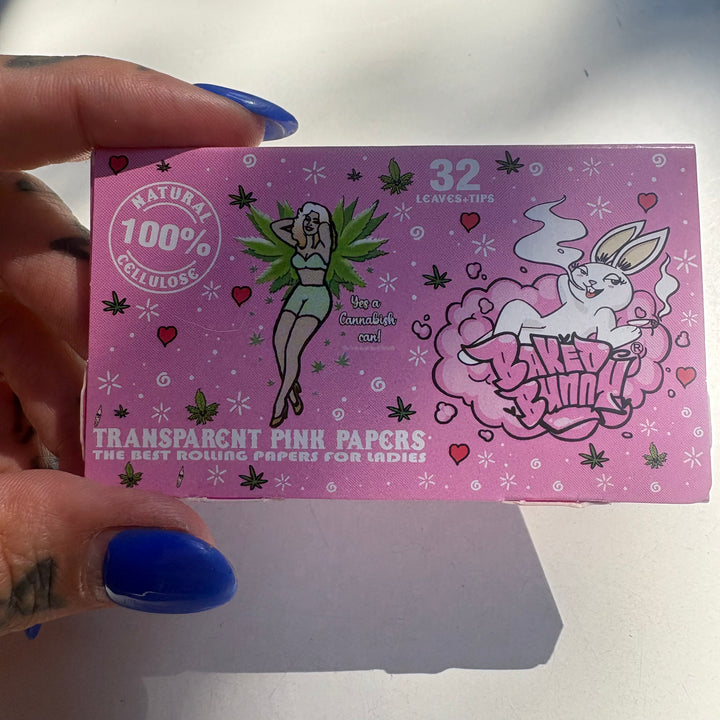 Papeles de celulosa rosa Baked Bunny