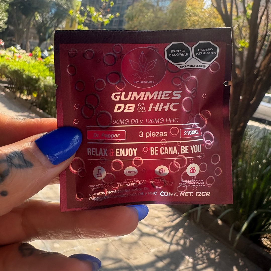 Gummies Dr Pepper D8 30 mg + HHC 40 mg (3 pz) BeCana