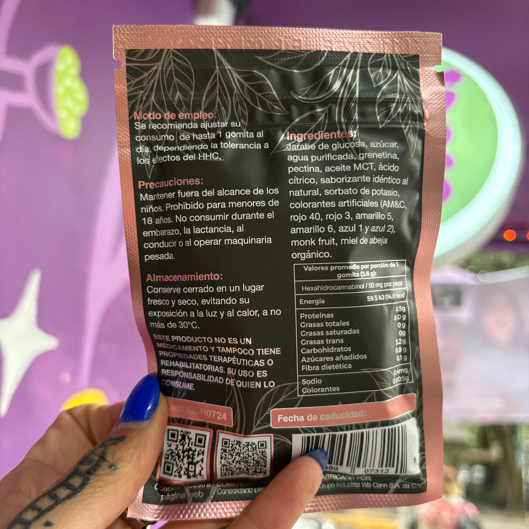 Gummies HHC 50 mg - 15 pz BeCana