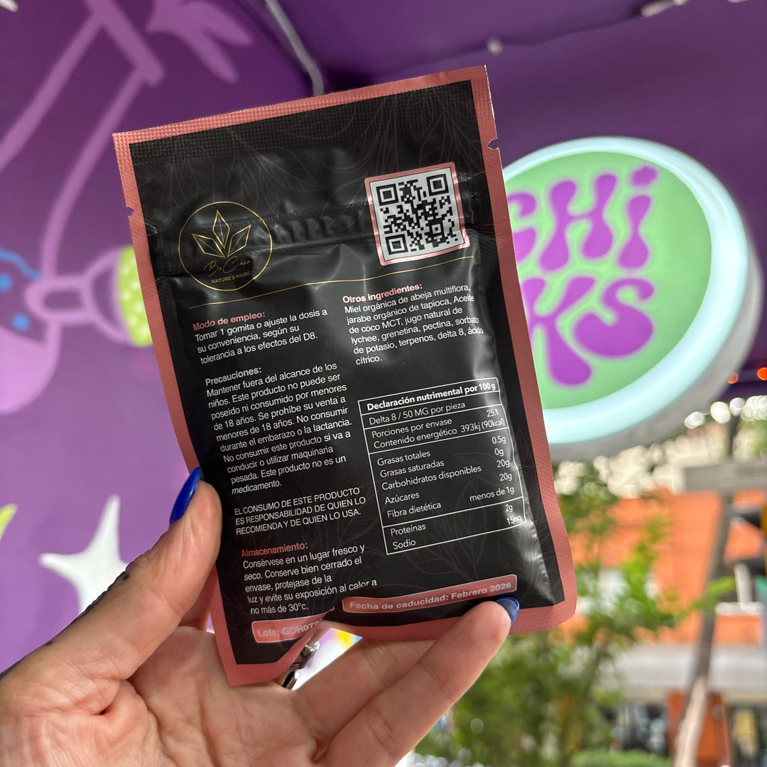 Gummies D8 50 mg - 15 pz BeCana