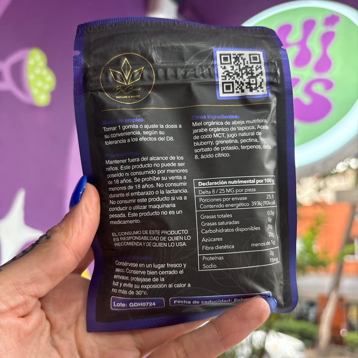 Gummies D8 25 mg - 15 pz BeCana