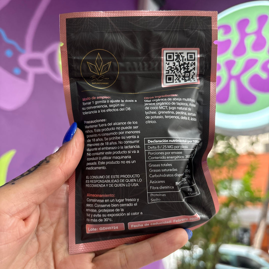 Gummies D8 25 mg - 15 pz BeCana