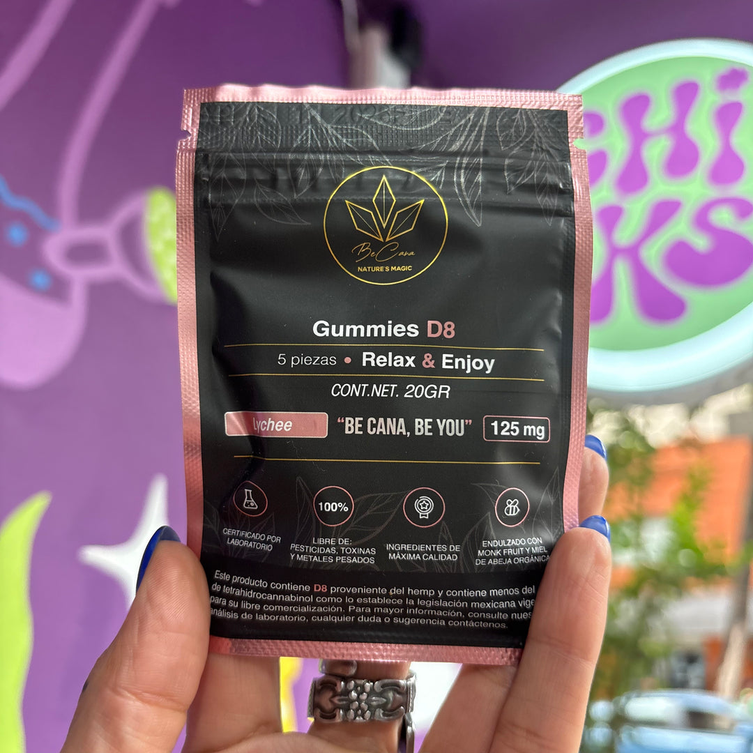 Gummies D8 25 mg - 5 pz BeCana