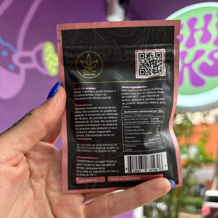 Gummies D8 25 mg - 5 pz BeCana