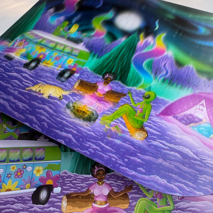 Charola con tapa magnética Alien 3D