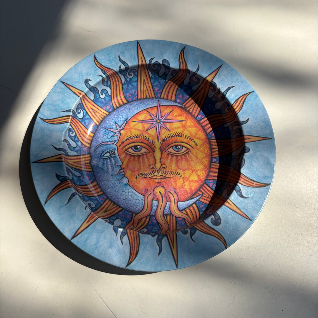 Cenicero Sol y luna