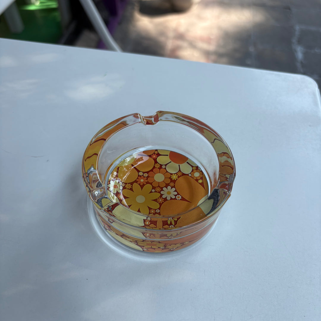 Cenicero flores groovy