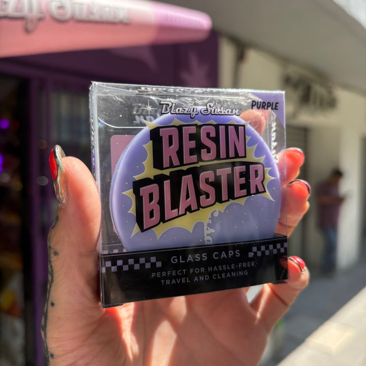 Resin blaster Glass caps