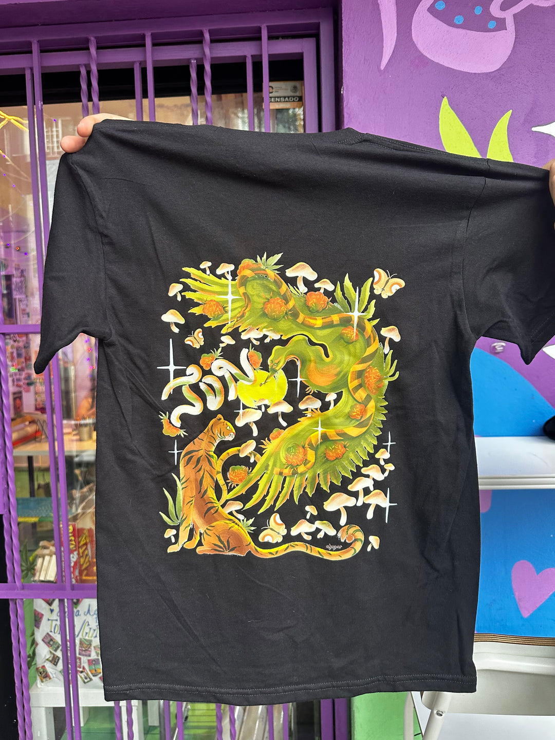 Playera Jardìn de Nubes Otoño