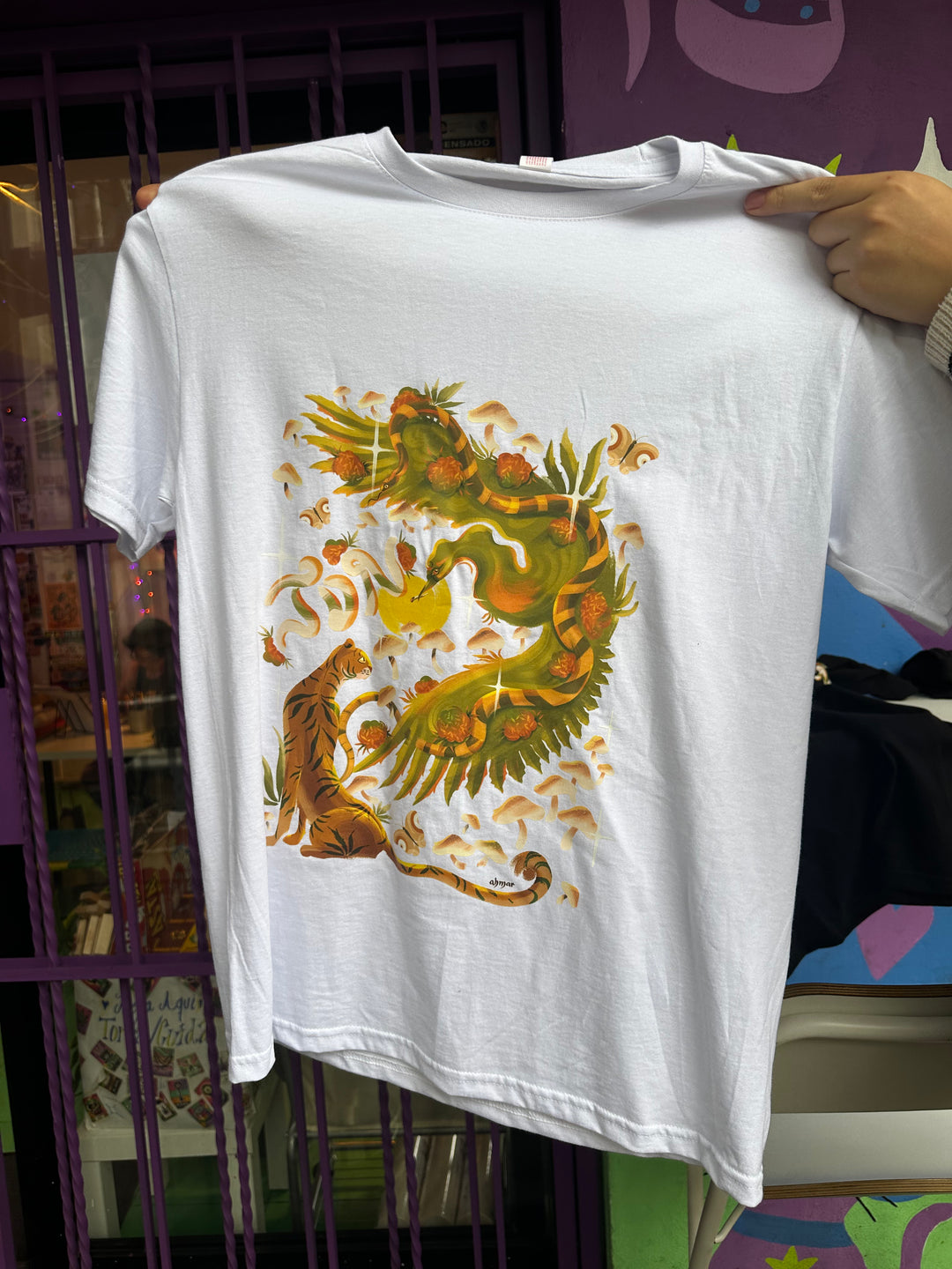 Playera Jardìn de Nubes Otoño