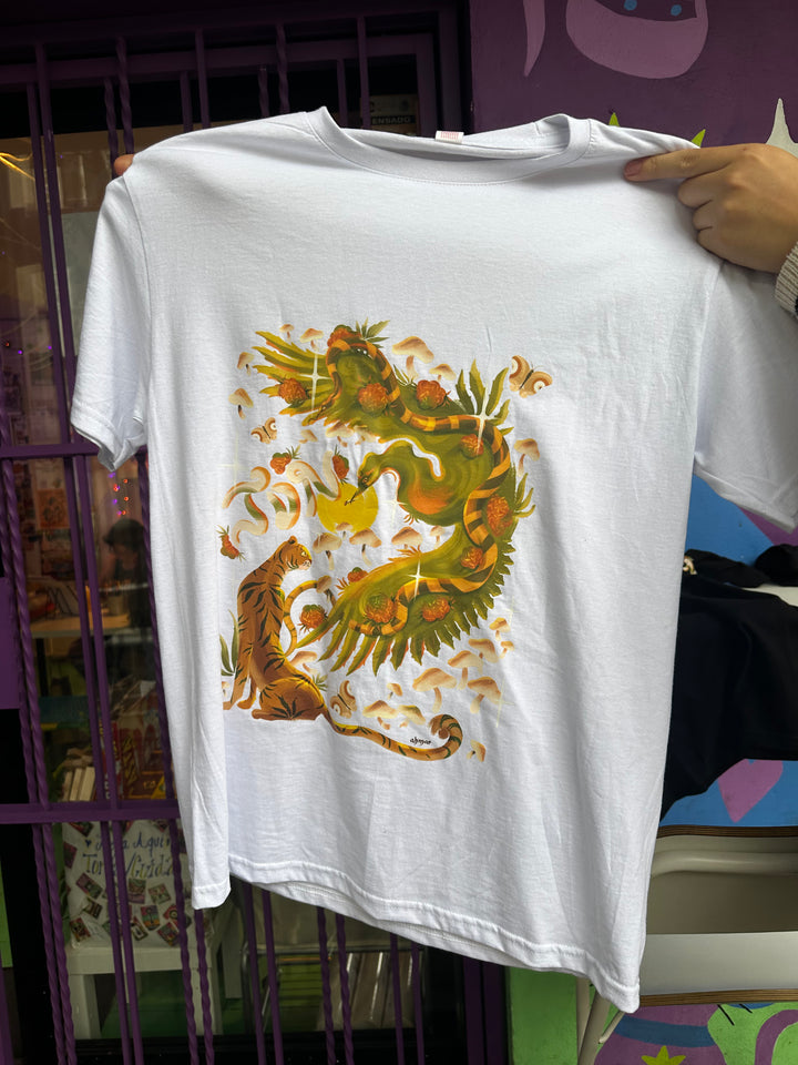 Playera Jardìn de Nubes Otoño