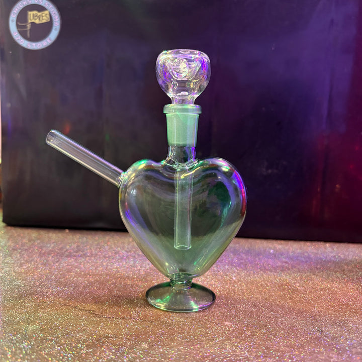 Mini bong corazón