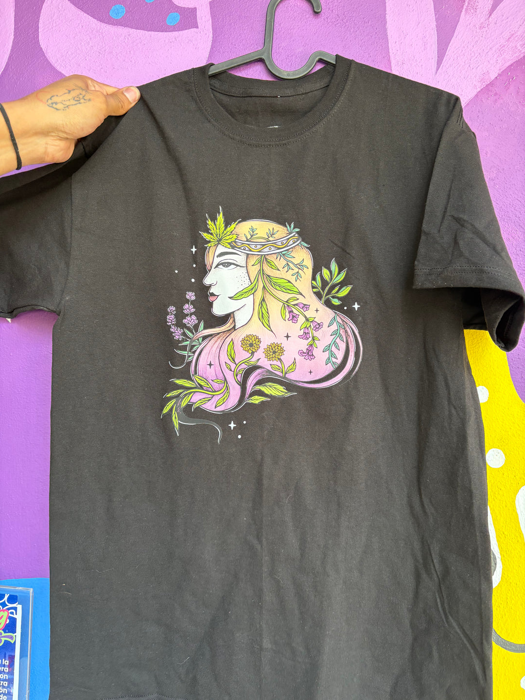 Playera Chica Flores Musber