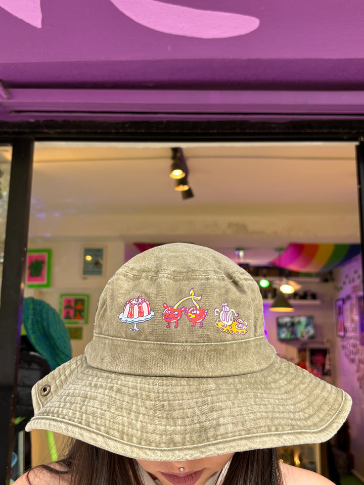 Gorro cazador cerezas Taquito de Jerbo