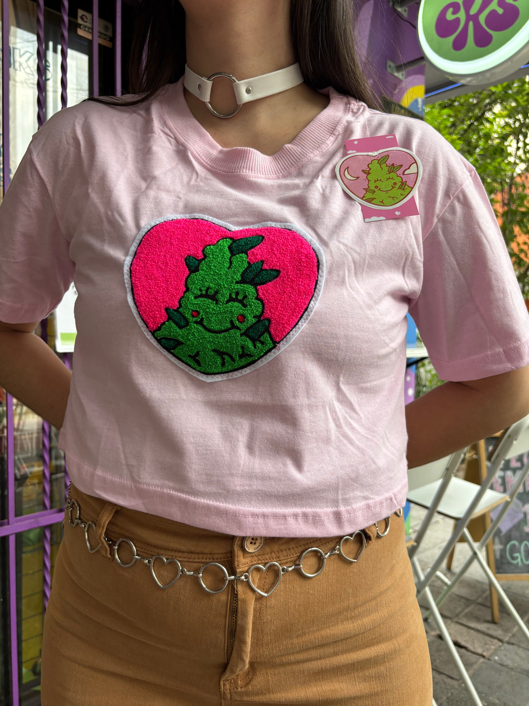 Crop corazón fluffy  Miss Cogolla
