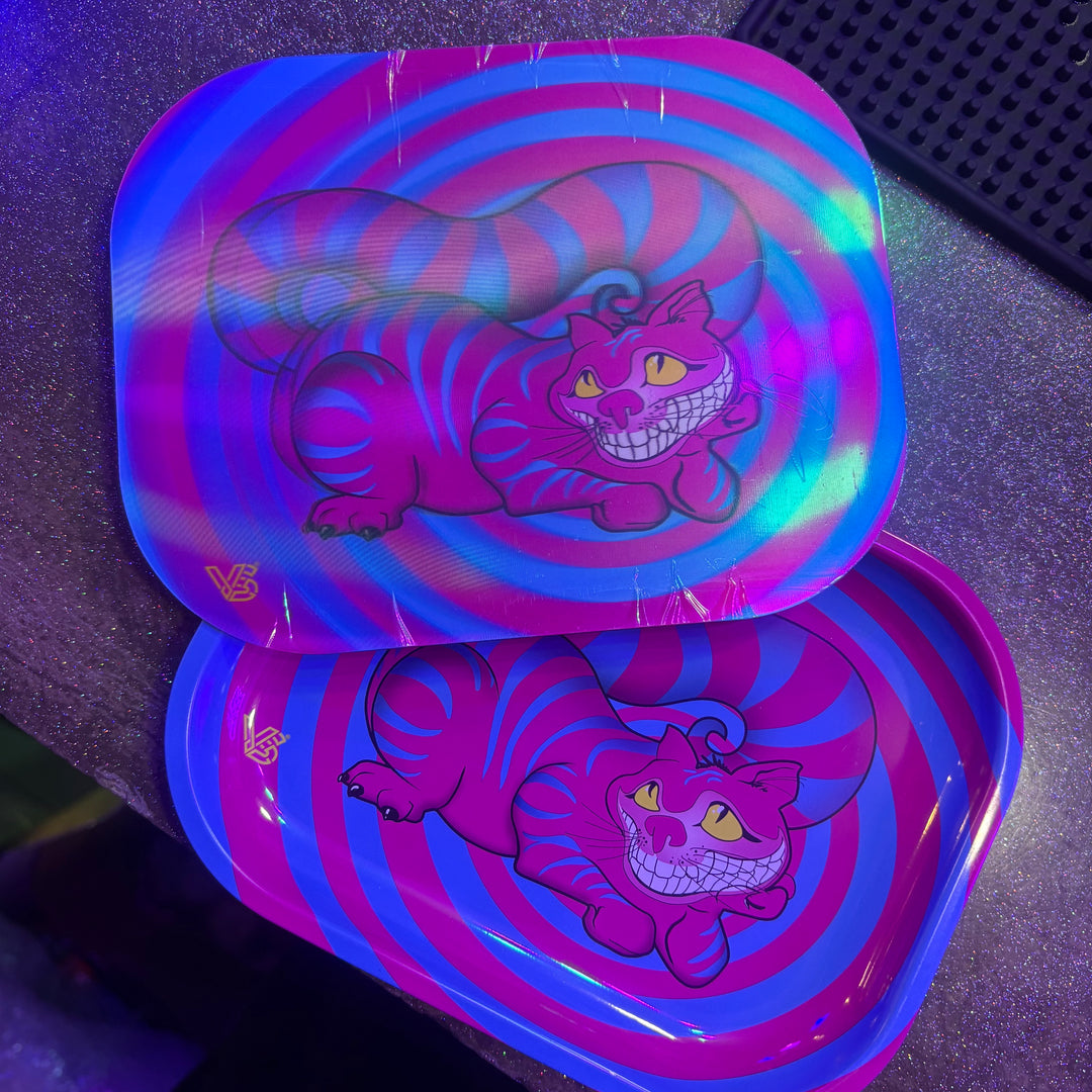 Charola con tapa magnética gato
