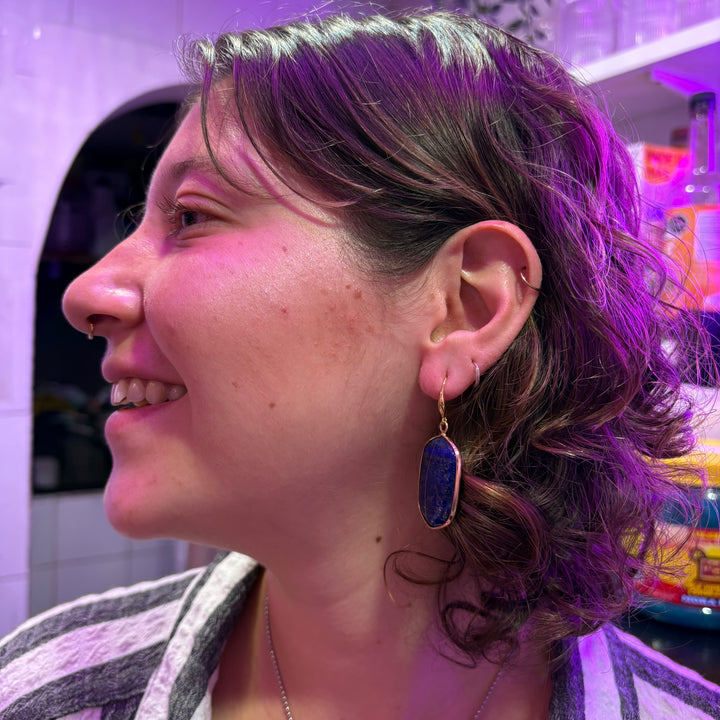 Aretes azul galaxia