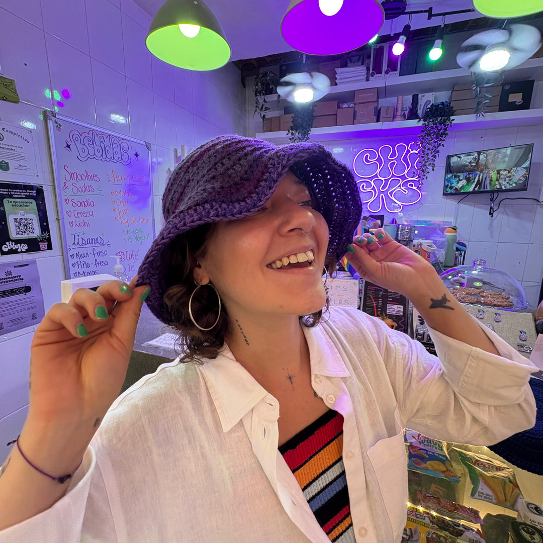 Bucket hat de Crochet