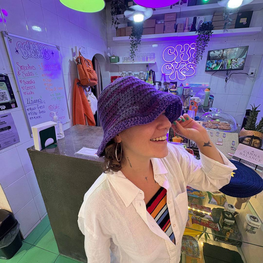 Bucket hat de Crochet