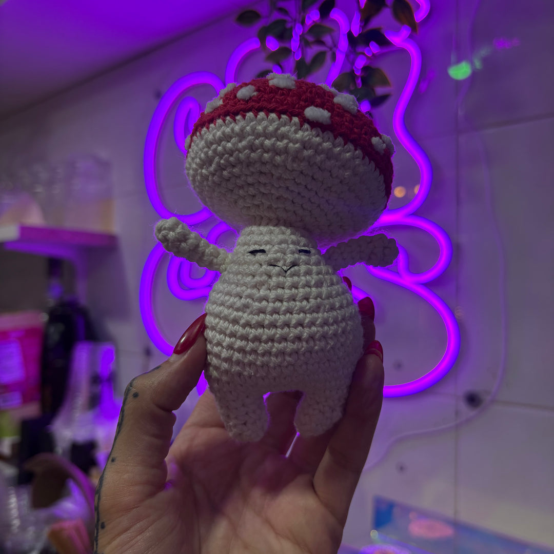 Honguito de crochet