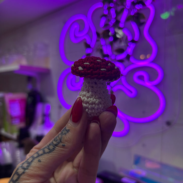 Honguito de crochet