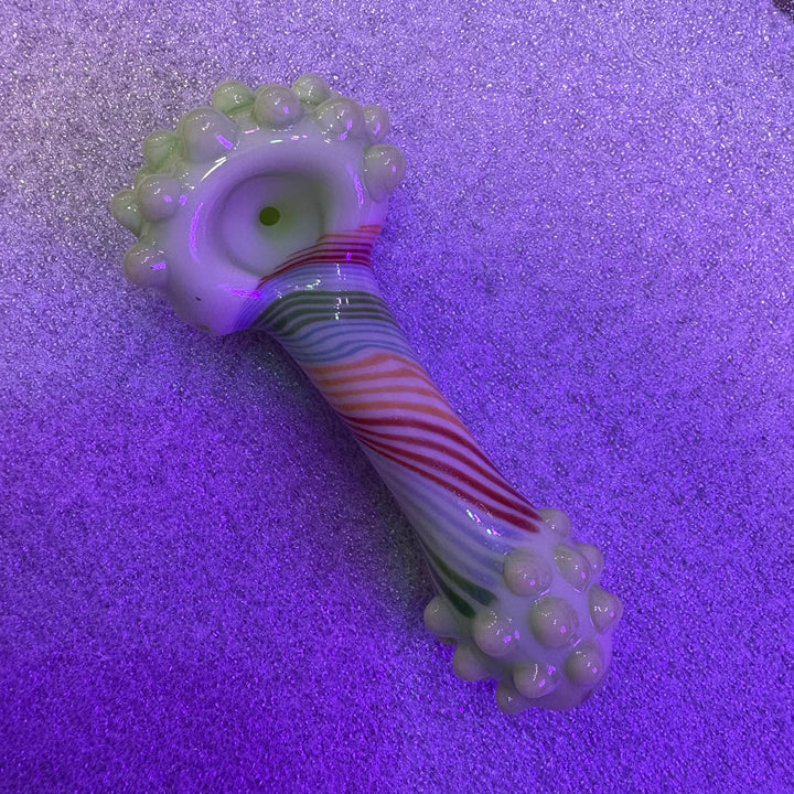 Pipa de vidrio caramelo