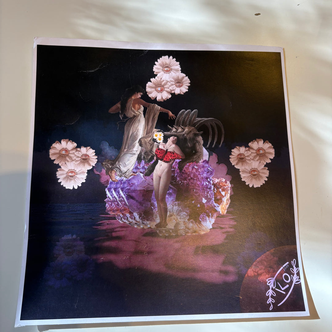 Print psicodélico de K de Kilo