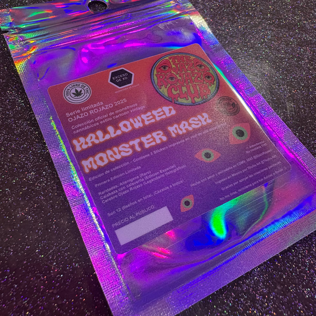 Pack 3 stickers Halloweed Monster Mash