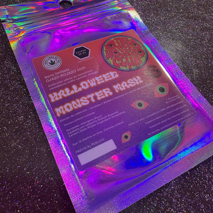 Pack 3 stickers Halloweed Monster Mash